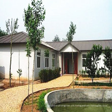 Casa prefabricada residencial de la estructura de acero